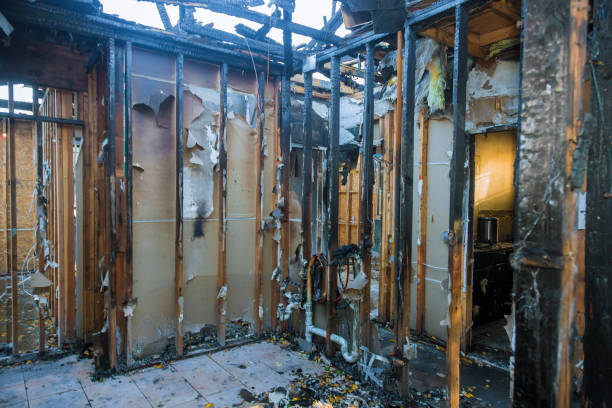 Professional Emergency Fire Cleanup technician working in Bedford, VA